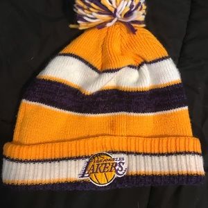 Lakers Winter Hat